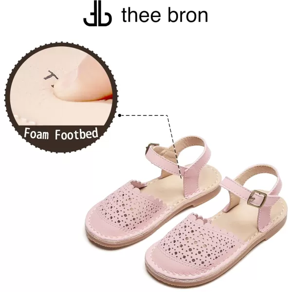 THEE BRON Girls Sandals Toddler Summer Dress ShoesAa426pink