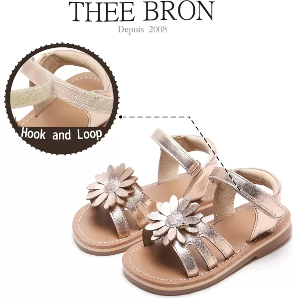 THEE BRON Girls Sandals Toddler Summer Dress ShoesTb2104pink