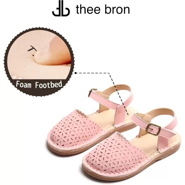 THEE BRON Girls Sandals Toddler Summer Dress ShoesTb2240pink
