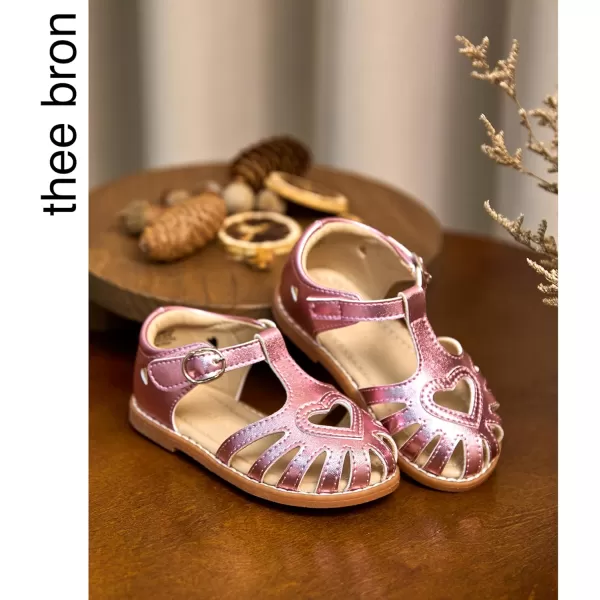 THEE BRON Girls Sandals Toddler Summer Dress ShoesTb508purple