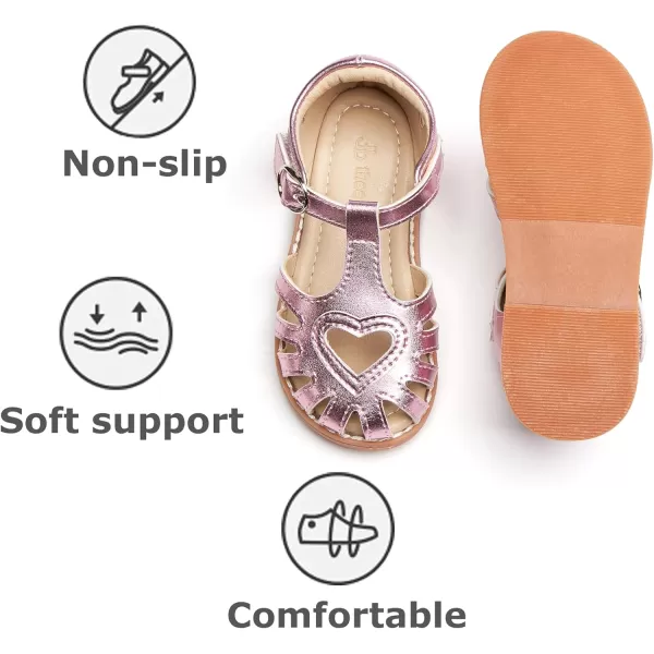 THEE BRON Girls Sandals Toddler Summer Dress ShoesTb508purple
