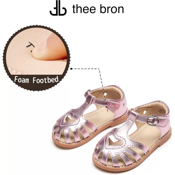 THEE BRON Girls Sandals Toddler Summer Dress ShoesTb508purple