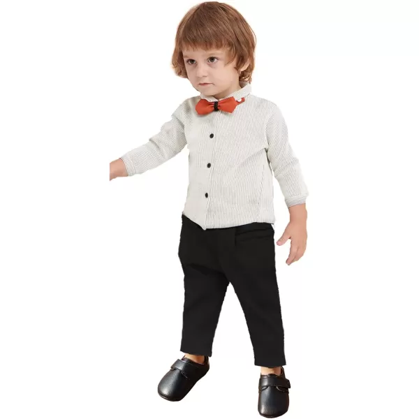 THEE BRON Infant Toddler Baby Soft Sole Leather Shoes for Girls Boys Walking Sneakers8512black