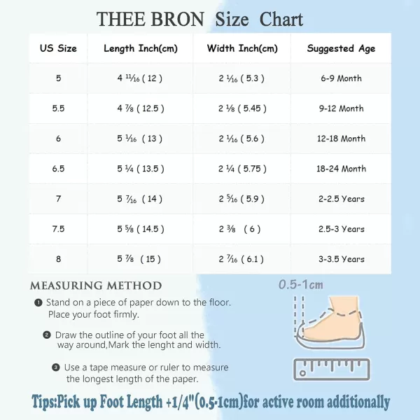 THEE BRON Infant Toddler Baby Soft Sole Leather Shoes for Girls Boys Walking Sneakers8512brown