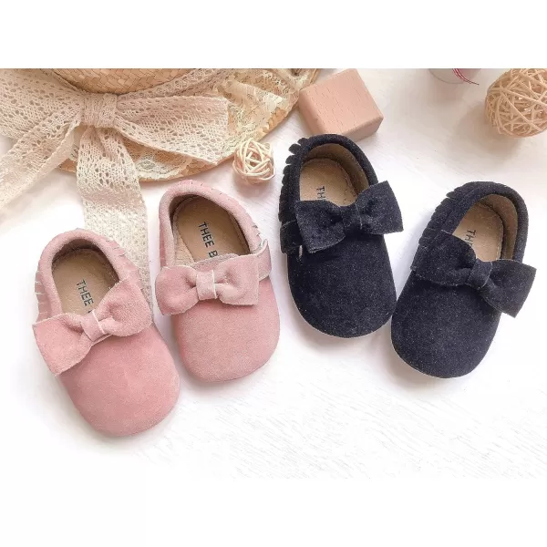 THEE BRON Infant Toddler Baby Soft Sole Leather Shoes for Girls Boys Walking Sneakers8516blue