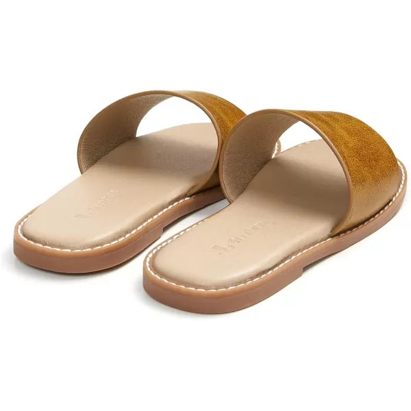 THEE BRON Princess Dress Slippers Slides Sandals for Little GirlsAa368yellow