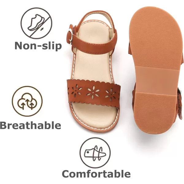 THEE BRON Sandals for Girls Sandalias de NiaAa340brown