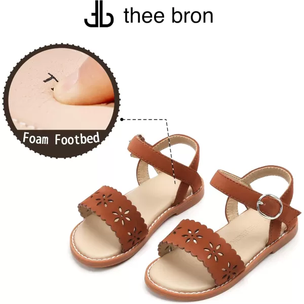 THEE BRON Sandals for Girls Sandalias de NiaAa340brown