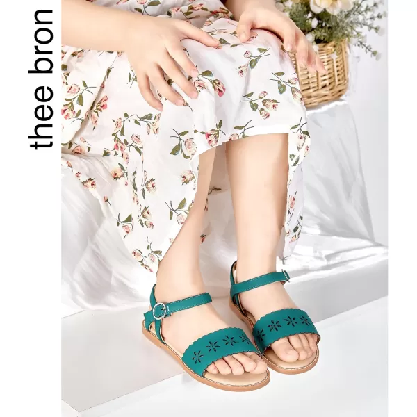 THEE BRON Sandals for Girls Sandalias de NiaAa340green