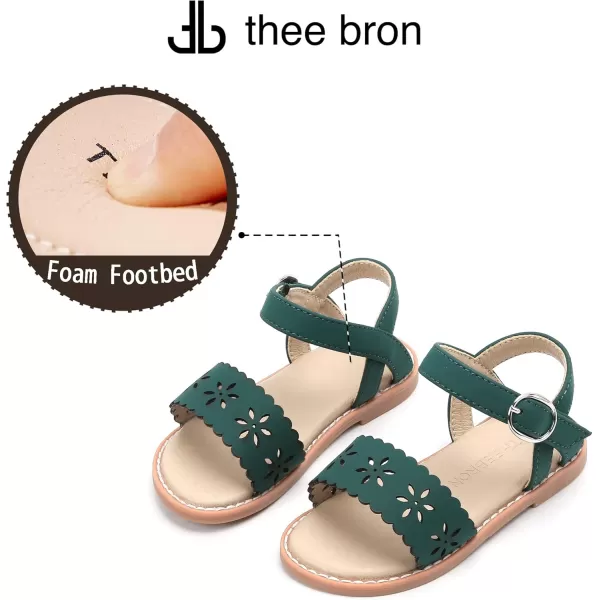 THEE BRON Sandals for Girls Sandalias de NiaAa340green