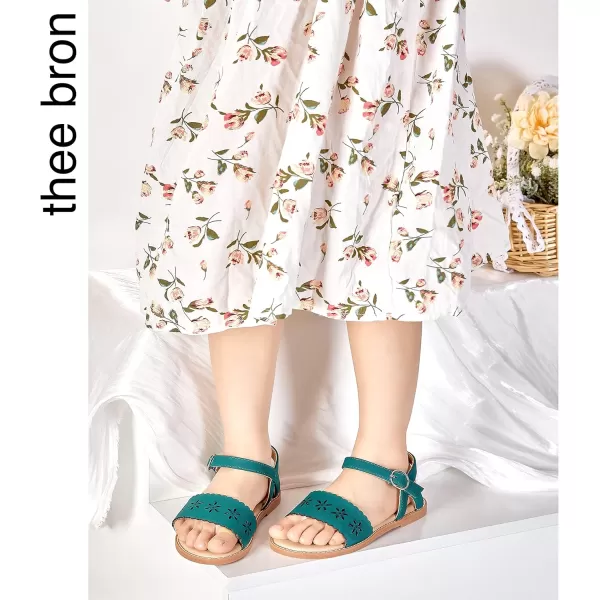 THEE BRON Sandals for Girls Sandalias de NiaAa340green