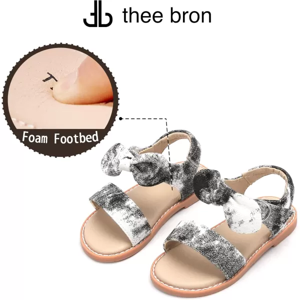 THEE BRON Sandals for Girls Sandalias de NiaAa372black