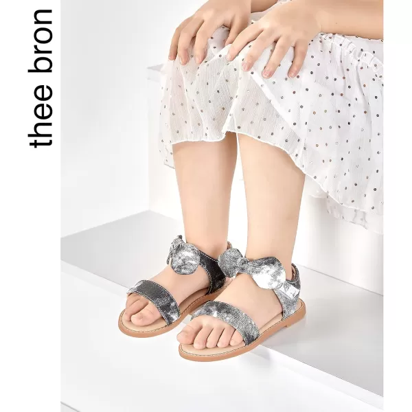 THEE BRON Sandals for Girls Sandalias de NiaAa372black