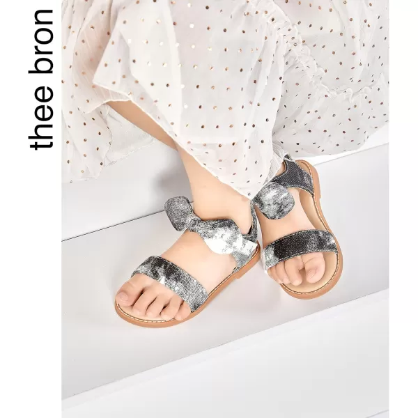 THEE BRON Sandals for Girls Sandalias de NiaAa372black