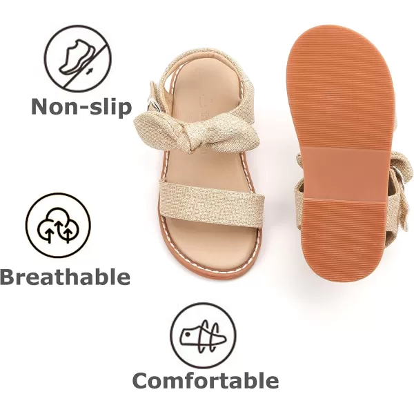 THEE BRON Sandals for Girls Sandalias de NiaAa372gold