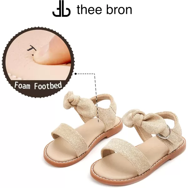 THEE BRON Sandals for Girls Sandalias de NiaAa372gold