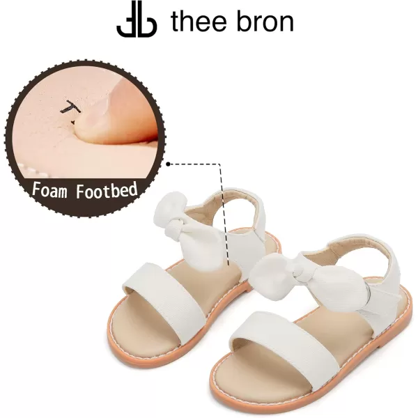 THEE BRON Sandals for Girls Sandalias de NiaAa372white