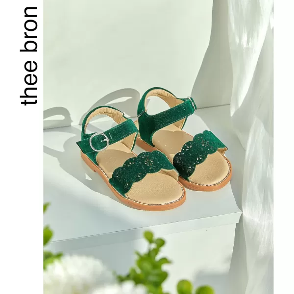 THEE BRON Sandals for Girls Sandalias de NiaAa376green