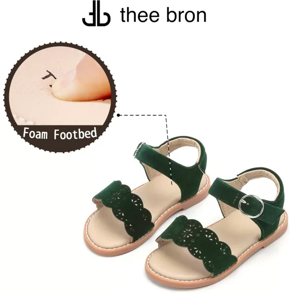 THEE BRON Sandals for Girls Sandalias de NiaAa376green