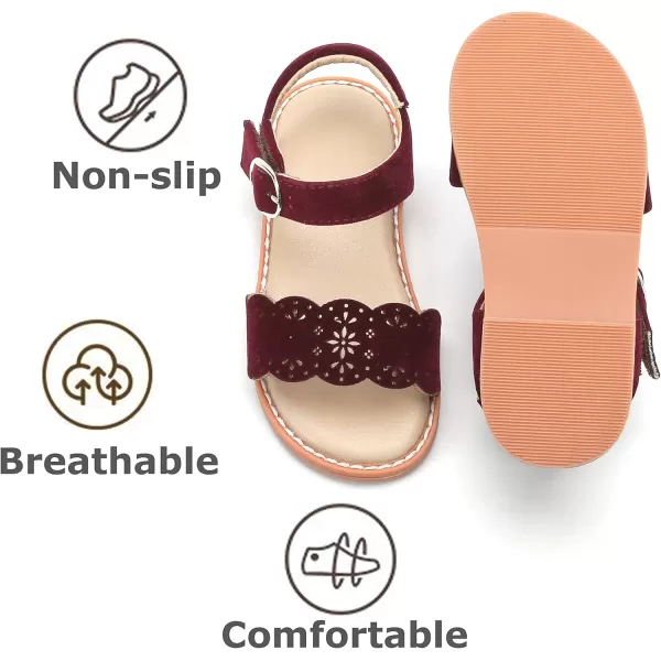 THEE BRON Sandals for Girls Sandalias de NiaAa376purple