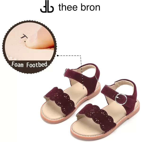 THEE BRON Sandals for Girls Sandalias de NiaAa376purple
