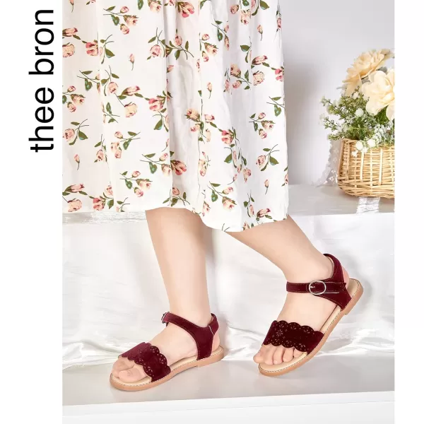 THEE BRON Sandals for Girls Sandalias de NiaAa376purple