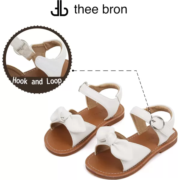 THEE BRON Sandals for Girls Sandalias de NiaAa388white