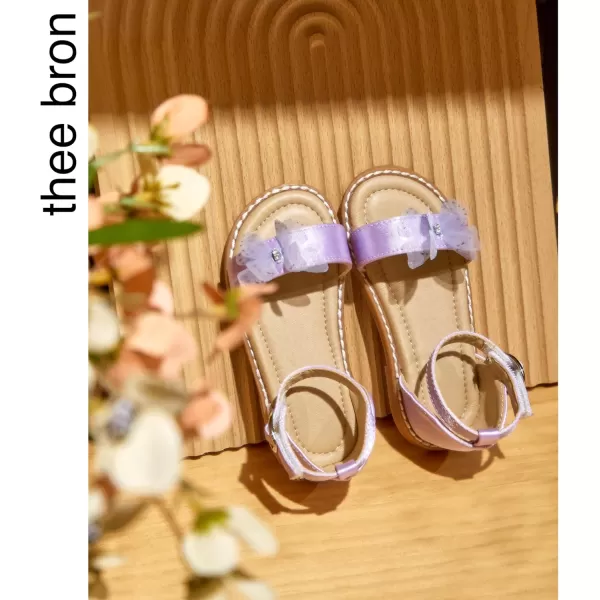 THEE BRON Sandals for Girls Sandalias de NiaAa416purple