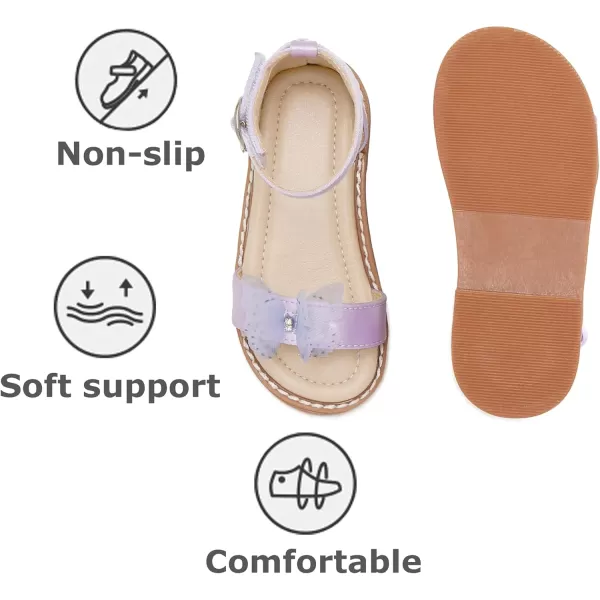 THEE BRON Sandals for Girls Sandalias de NiaAa416purple