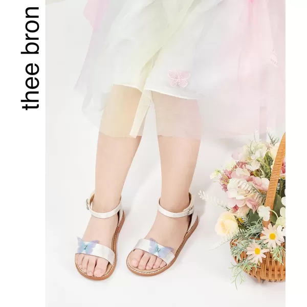 THEE BRON Sandals for Girls Sandalias de NiaAa416white