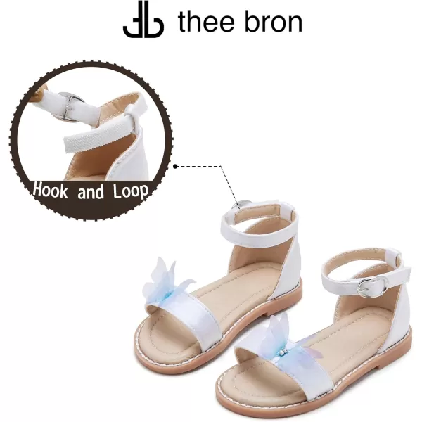 THEE BRON Sandals for Girls Sandalias de NiaAa416white