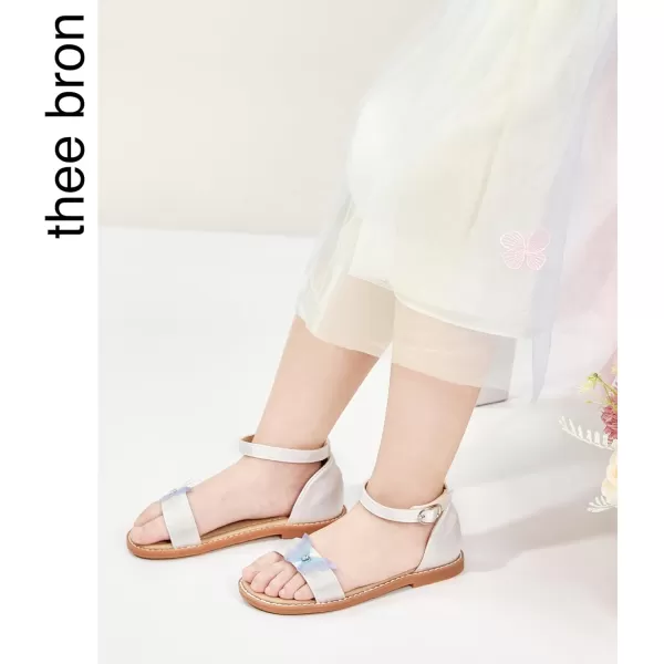 THEE BRON Sandals for Girls Sandalias de NiaAa416white