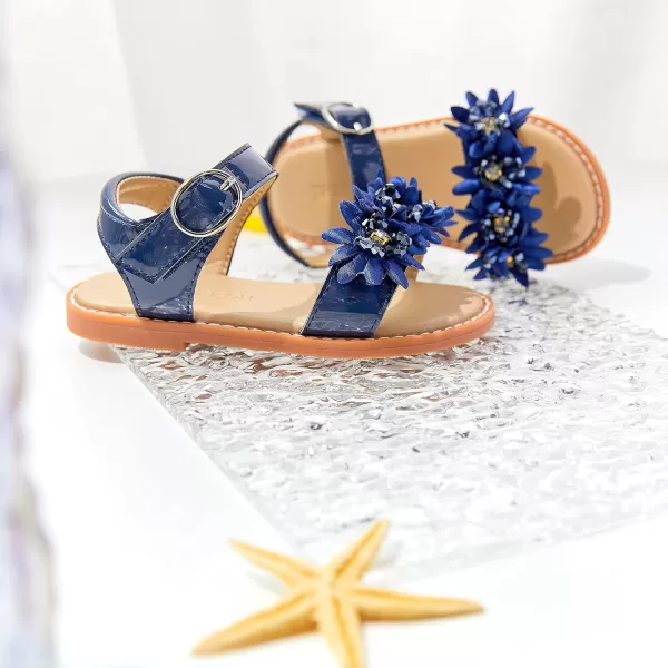 THEE BRON Sandals for Girls Sandalias de NiaTb2218blue