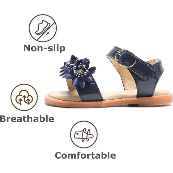 THEE BRON Sandals for Girls Sandalias de NiaTb2218blue