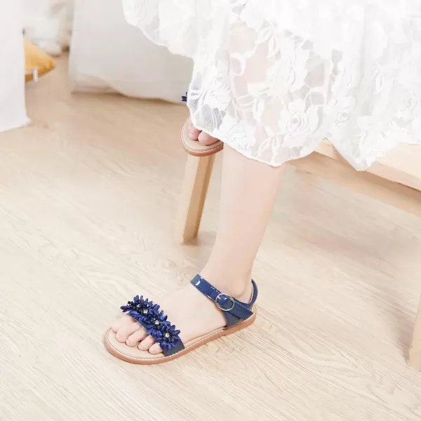 THEE BRON Sandals for Girls Sandalias de NiaTb2218blue
