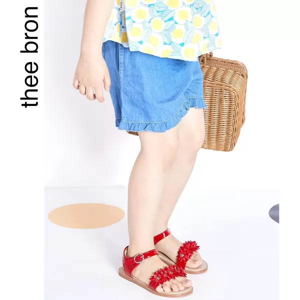 THEE BRON Sandals for Girls Sandalias de NiaTb2218red