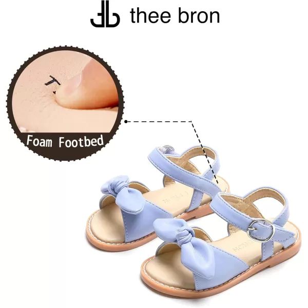 THEE BRON Toddler Girl Dress Sandals Sandalias para Nias503blue