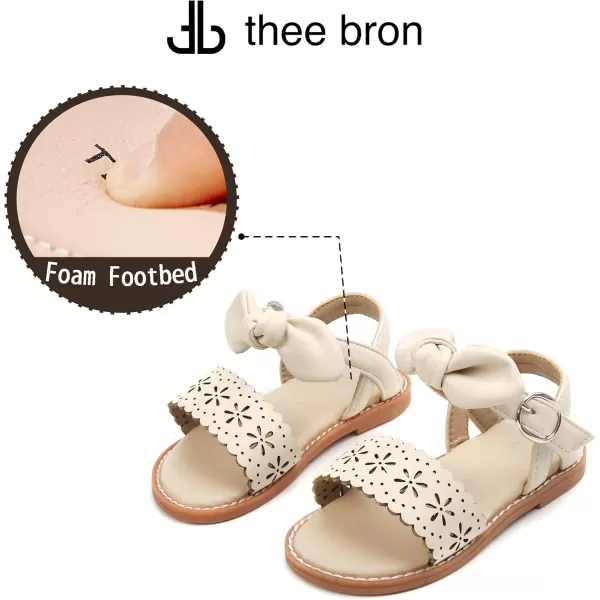 THEE BRON Toddler Girl Dress Sandals Sandalias para NiasAa303apricot