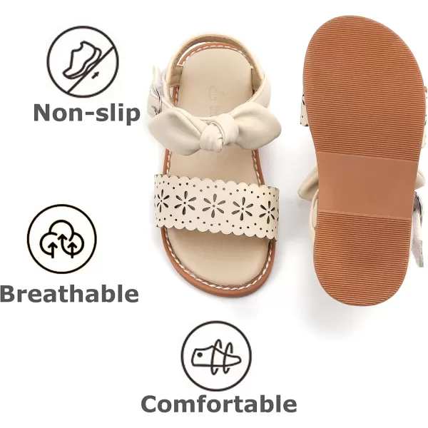 THEE BRON Toddler Girl Dress Sandals Sandalias para NiasAa303apricot