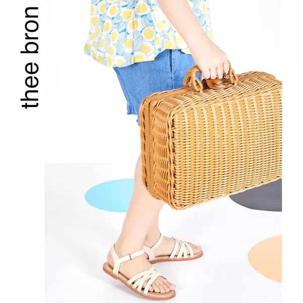 THEE BRON Toddler Girl Dress Sandals Sandalias para NiasAa304beige