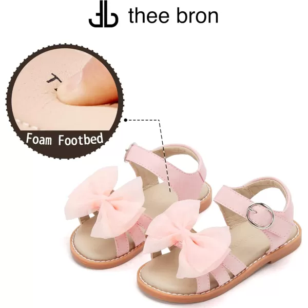 THEE BRON Toddler Girl Dress Sandals Sandalias para NiasAa318pink