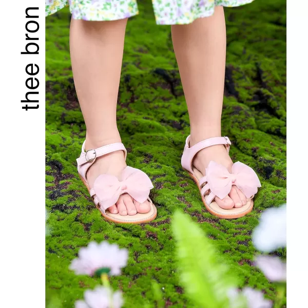 THEE BRON Toddler Girl Dress Sandals Sandalias para NiasAa318pink
