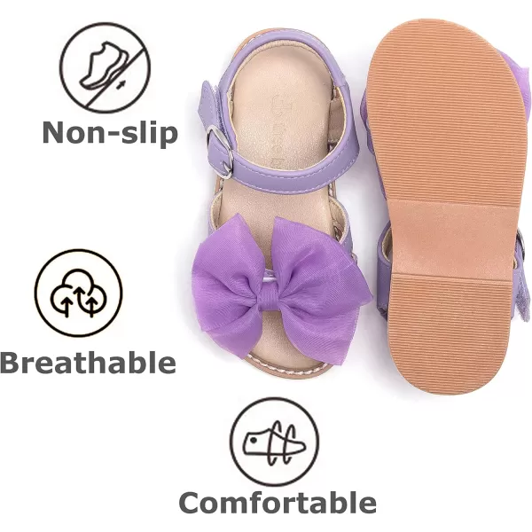 THEE BRON Toddler Girl Dress Sandals Sandalias para NiasAa318purple