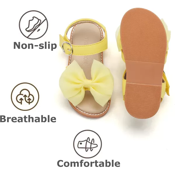 THEE BRON Toddler Girl Dress Sandals Sandalias para NiasAa318yellow