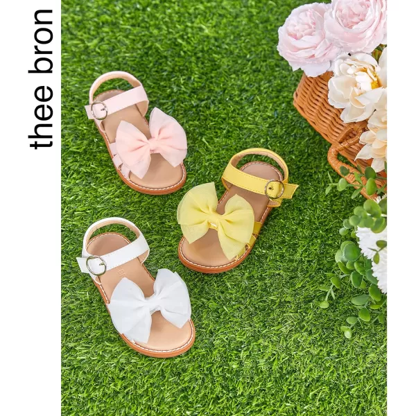 THEE BRON Toddler Girl Dress Sandals Sandalias para NiasAa318yellow
