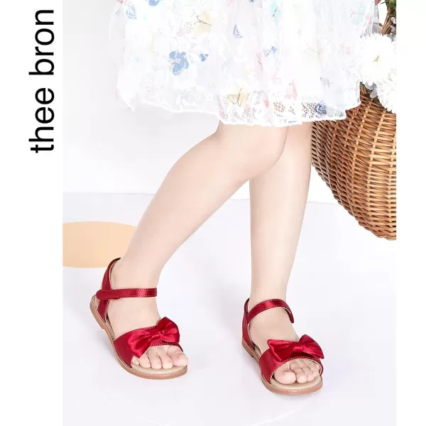 THEE BRON Toddler Girl Dress Sandals Sandalias para NiasAa378red