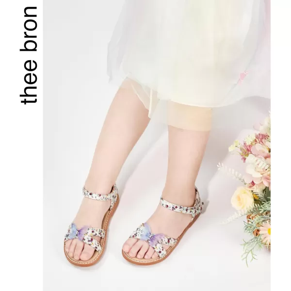 THEE BRON Toddler Girl Dress Sandals Sandalias para NiasAa414purple