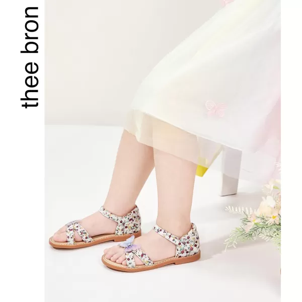 THEE BRON Toddler Girl Dress Sandals Sandalias para NiasAa414purple