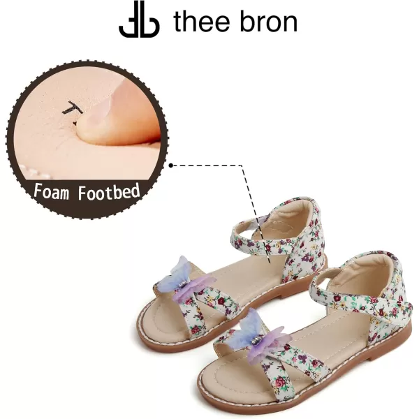 THEE BRON Toddler Girl Dress Sandals Sandalias para NiasAa414purple