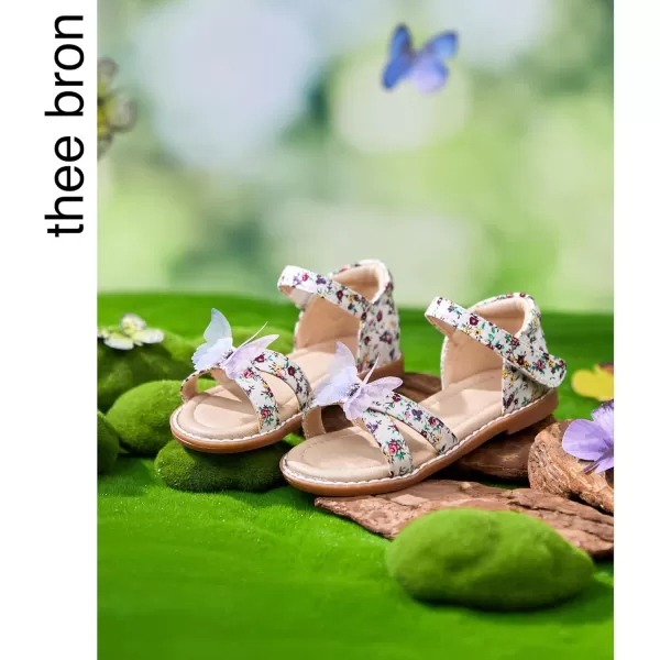 THEE BRON Toddler Girl Dress Sandals Sandalias para NiasAa414purple